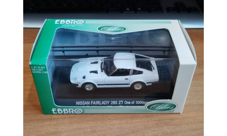 Nissan Fairlady 280 Z-T, Ebbro, 1:43, металл, масштабная модель, scale43