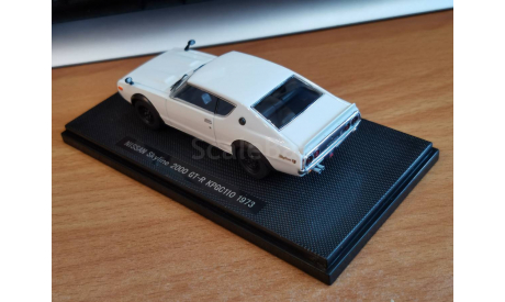 Nissan Skyline 2000 GT-R KPGC110 1973, EBBRO 1:43 металл, масштабная модель, scale43