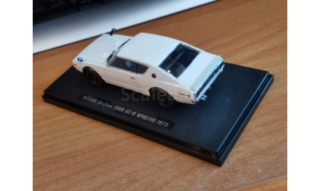 Nissan Skyline 2000 GT-R KPGC110 1973, EBBRO 1:43 металл, масштабная модель, scale43