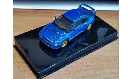 Subaru Impreza 22B, Blue, Autoart, 1:43, Металл, масштабная модель, scale43