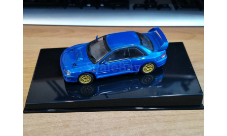 Subaru Impreza 22B, Blue, Autoart, 1:43, Металл, масштабная модель, scale43