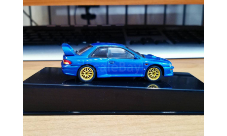 Subaru Impreza 22B, Blue, Autoart, 1:43, Металл, масштабная модель, scale43