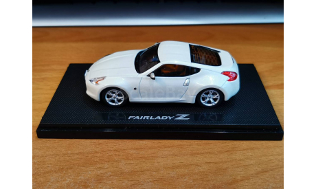 Nissan Fairlady Z 2009, Ebbro, 1:43, металл, масштабная модель, 1/43