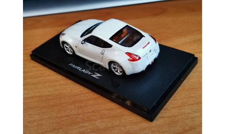 Nissan Fairlady Z 2009, Ebbro, 1:43, металл, масштабная модель, 1/43