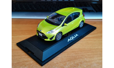 Toyota Aqua, 1:30, металл, дилерский цветовой пробник, масштабная модель, scale30, dealer