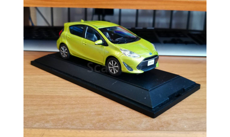 Toyota Aqua, 1:30, металл, дилерский цветовой пробник, масштабная модель, scale30, dealer