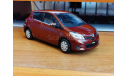 Toyota Vitz, 1:24, металл, дилерский цветовой пробник, масштабная модель, 1/24
