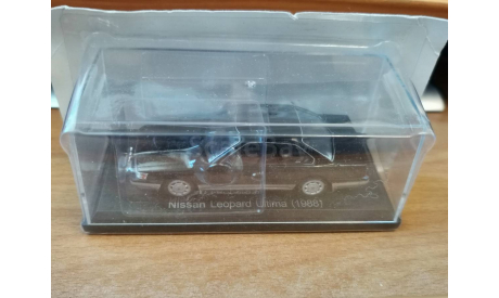 Nissan Leopard Ultima, 1988, Dism, 1:43, Металлталл, масштабная модель, scale43, Hachette