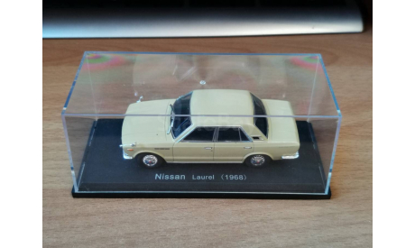 Nissan Laurel, 1968, Norev, 1:43, металл, масштабная модель, scale43, Hachette