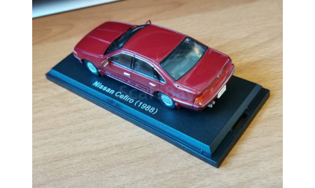 Nissan Cefiro, 1988, Norev, металл, 1:43, масштабная модель, scale43, Hachette