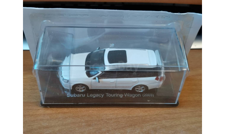 Subaru Legacy Touring Wagon, 2003,1:43, металл, масштабная модель, scale43, Hachette