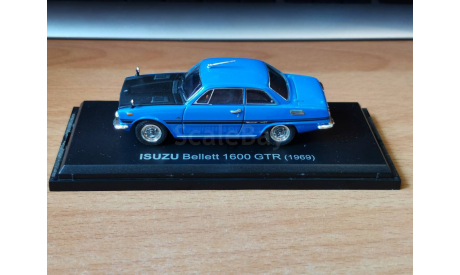 Isuzu Bellett 1600 GTR, 1969, Norev, 1:43, металл, масштабная модель, scale43