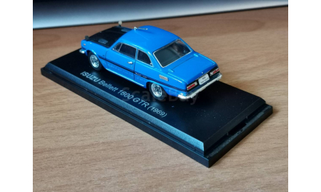 Isuzu Bellett 1600 GTR, 1969, Norev, 1:43, металл, масштабная модель, scale43