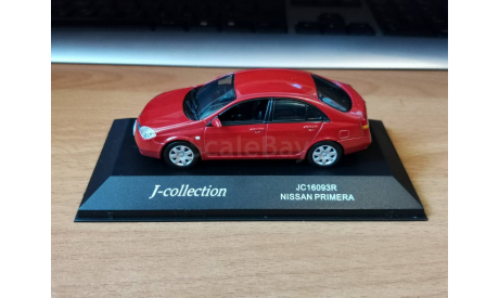 Nissan Primera, J-Collection, 1:43, металл, масштабная модель, scale43