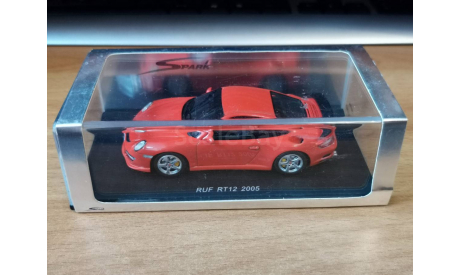 Porsche Ruf RT12 2005, Spark, 1:43, масштабная модель, scale43