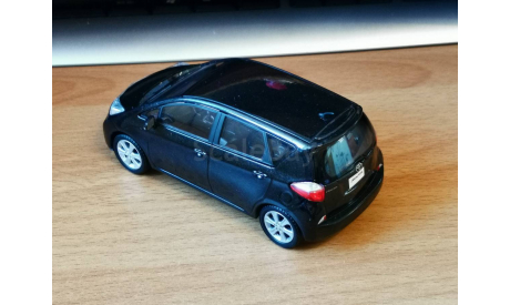 Toyota Ractis, 1:30, металл, дилерский цветовой пробник, масштабная модель, scale30, dealer
