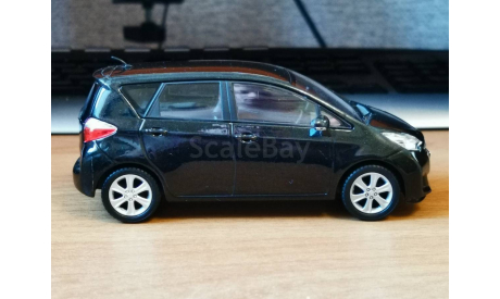 Toyota Ractis, 1:30, металл, дилерский цветовой пробник, масштабная модель, scale30, dealer