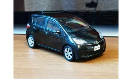 Toyota Ractis, 1:30, металл, дилерский цветовой пробник, масштабная модель, scale30, dealer