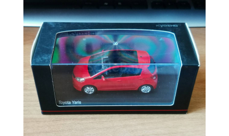 Toyota Yaris (Vitz), Kyosho, 1:43, смола, масштабная модель, scale43