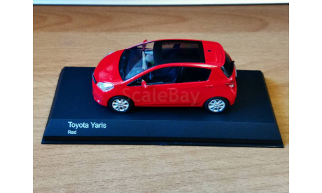 Toyota Yaris (Vitz), Kyosho, 1:43, смола, масштабная модель, scale43