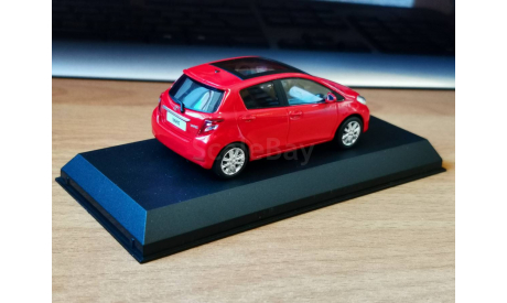 Toyota Yaris (Vitz), Kyosho, 1:43, смола, масштабная модель, scale43