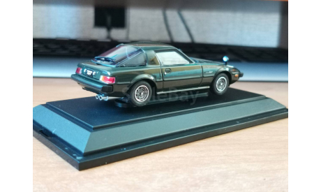 Mazda Savanna RX7 GT 1978, Green, Ebbro, 1:43, металл, масштабная модель, scale43