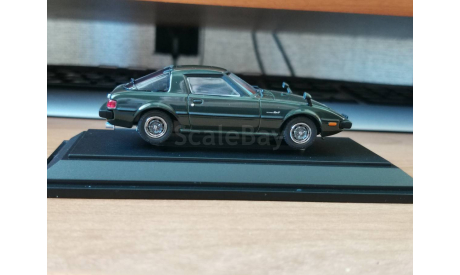 Mazda Savanna RX7 GT 1978, Green, Ebbro, 1:43, металл, масштабная модель, scale43