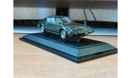 Mazda Savanna RX7 GT 1978, Green, Ebbro, 1:43, металл, масштабная модель, scale43