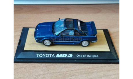 Toyota MR 2 AW11, Tosa-M-Tech, 1:43, металл, масштабная модель, scale43