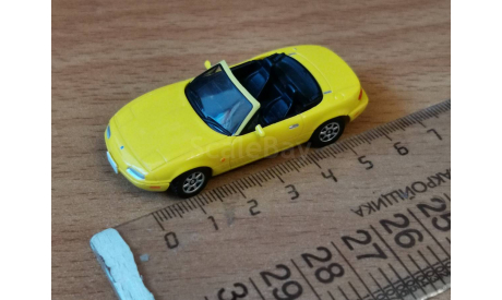 Mazda MX-5, пластик, 1:64, масштабная модель, scale64, konami
