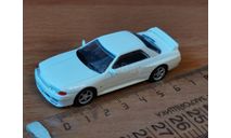 Nissan Skyline GT-R R32, пластик, 1:64, масштабная модель, konami, scale64