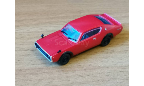 Nissan Skyline 2000 GT-R GC110, пластик, 1:64, масштабная модель, scale64, konami