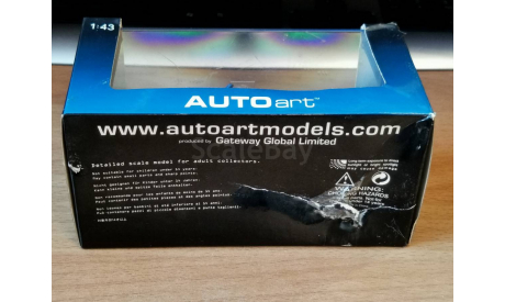 Subaru Impreza WRX Sti, 2006, Blue, Autoart, 1:43, Металл, масштабная модель, scale43