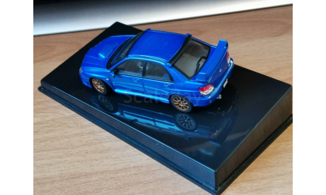 Subaru Impreza WRX Sti, 2006, Blue, Autoart, 1:43, Металл, масштабная модель, scale43