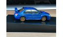 Subaru Impreza WRX Sti, 2006, Blue, Autoart, 1:43, Металл, масштабная модель, scale43