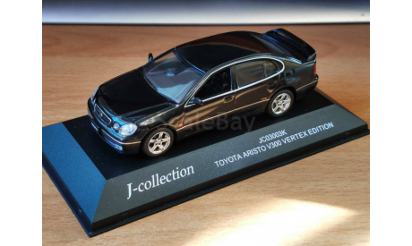 Toyota Aristo V300 Vertex Edition JZS161, Black, Tosa, 1:43, металл, масштабная модель, scale43