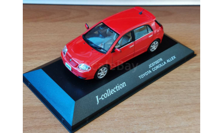 Toyota Corolla Allex, J-collection, 1:43, металл, масштабная модель, scale43