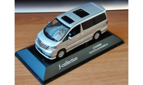 Toyota Alphard G, J-Collection, 1:43, металл, масштабная модель, scale43