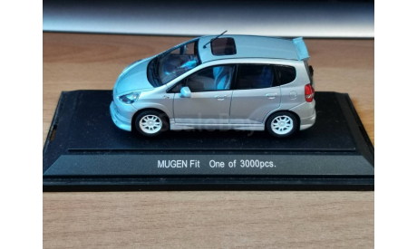 Honda Fit Mugen, Ebbro, 1:43, металл, масштабная модель, scale43