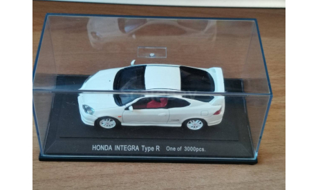 Honda Integra Type R, White, Ebbro, 1:43, Металл, масштабная модель, scale43