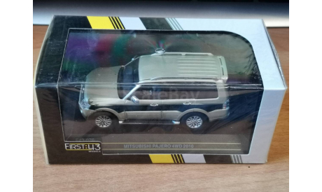 Mitsubishi Pajero 2010, 2-tone, First 43, металл, 1:43, масштабная модель, J-Collection, scale43