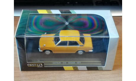 Datsun 510 Sedan 1971, First:43, 1:43, металл, масштабная модель, J-Collection, scale43