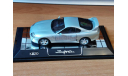 Toyota Supra, Silver, Kato, 1:43, кузов пластик, дно металл, масштабная модель, scale43