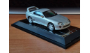 Toyota Supra, Silver, Kato, 1:43, кузов пластик, дно металл, масштабная модель, scale43