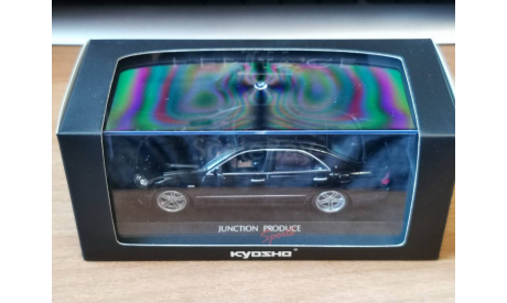 Toyota Crown Junction Produce, Kyosho, Black, металл, 1:43, масштабная модель, scale43
