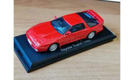 Toyota Supra, 1988, Norev, 1:43, металл, масштабная модель, Hachette, scale43