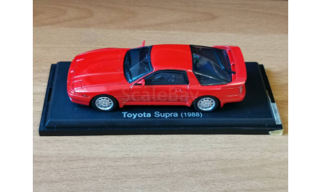 Toyota Supra, 1988, Norev, 1:43, металл, масштабная модель, Hachette, scale43