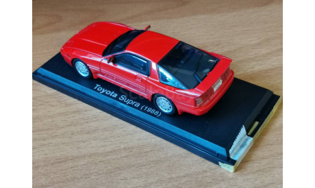 Toyota Supra, 1988, Norev, 1:43, металл, масштабная модель, Hachette, scale43