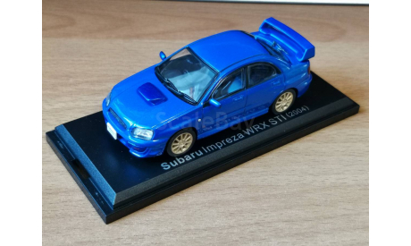 Subaru Impreza WRX STI, 2004, Norev, 1:43, металл, масштабная модель, Hachette, scale43