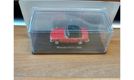 Honda S800, 1966, Norev, 1:43, металл, масштабная модель, scale43, Hachette